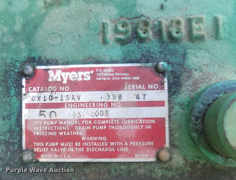 image for item LM9619 Sewer jetter trailer