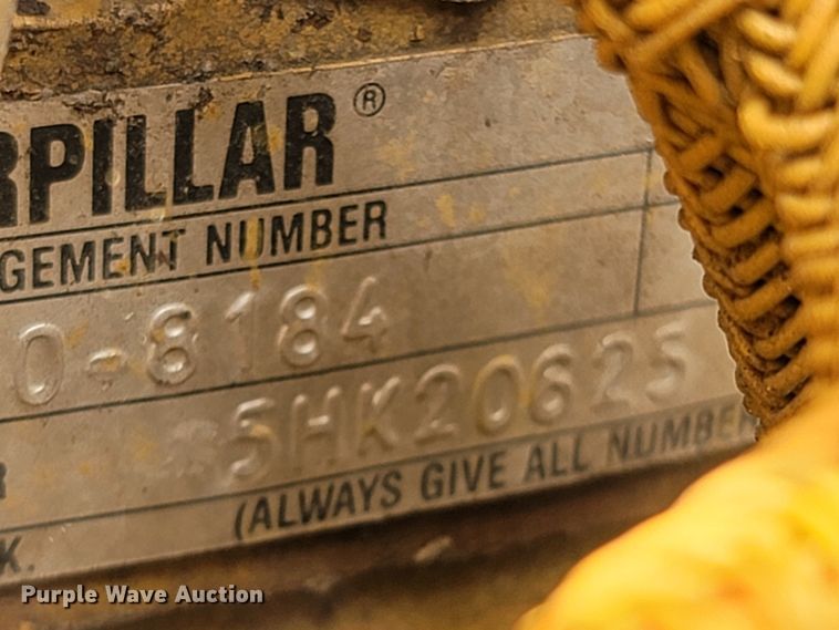 image for item LM9621 1995 Caterpillar CS433C  single drum vibratory roller