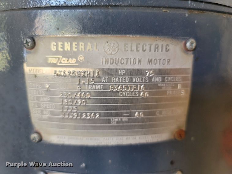 image for item LM9636 General Electric 5K6258XH1A  electric motor