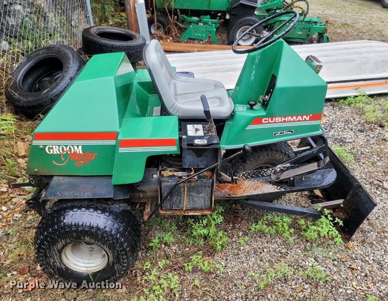 image for item LM9641 Cushman Groom Master  bunker rake