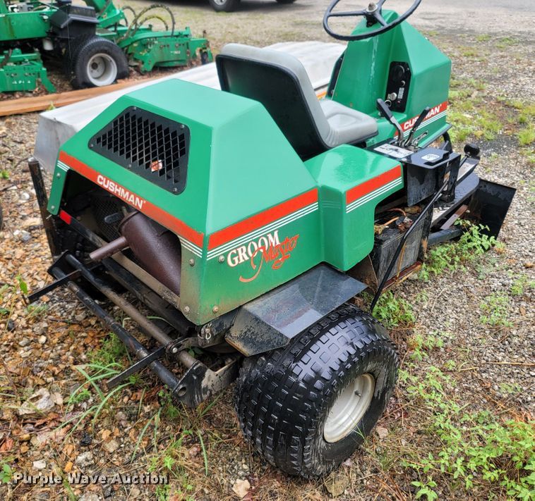 image for item LM9641 Cushman Groom Master  bunker rake
