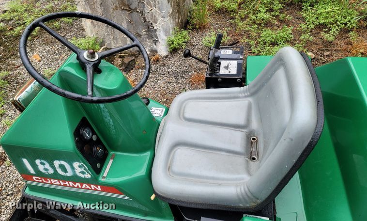 image for item LM9641 Cushman Groom Master  bunker rake