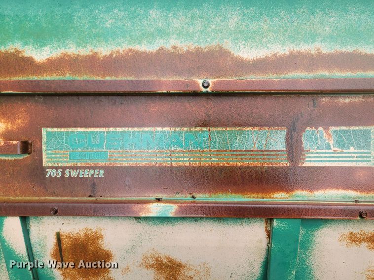 image for item LM9646 Cushman 705  sweeper