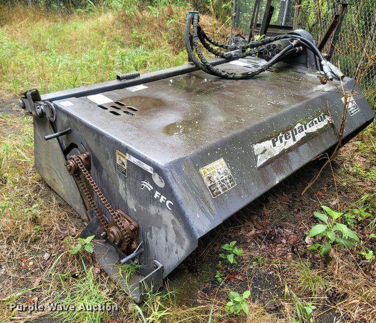 image for item LM9647 2006 FFC Preparator LAF3566-0022  skid steer sweeper