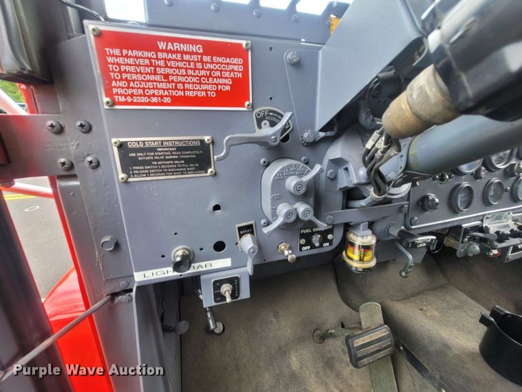 image for item LM9650 1999 Am General M35  brush fire truck