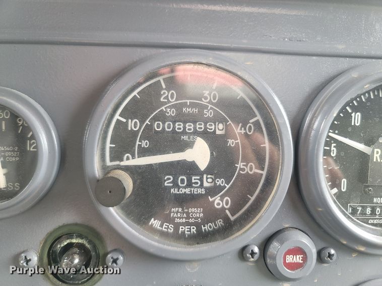 image for item LM9650 1999 Am General M35  brush fire truck