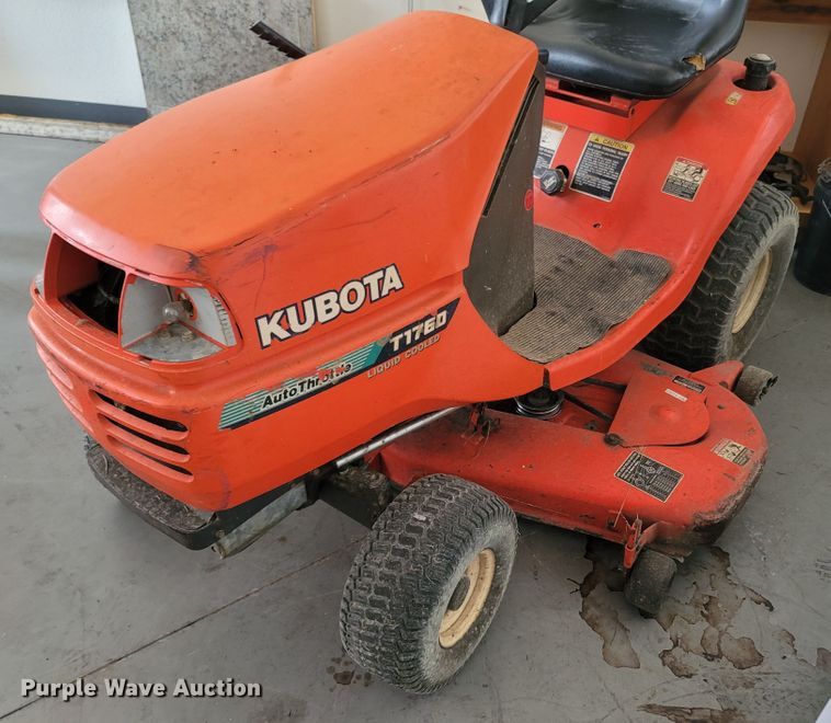 image for item LM9651 Kubota T1760  lawn mower