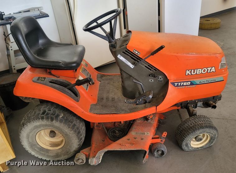 image for item LM9651 Kubota T1760  lawn mower