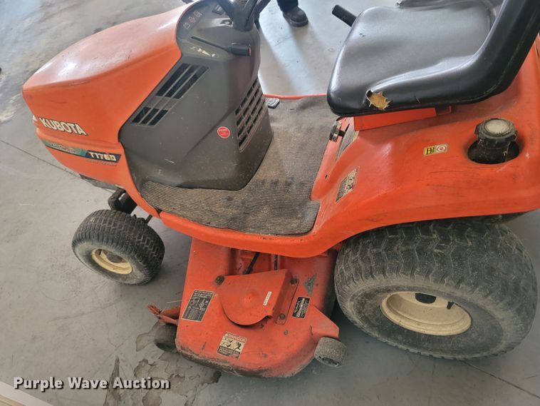 image for item LM9651 Kubota T1760  lawn mower