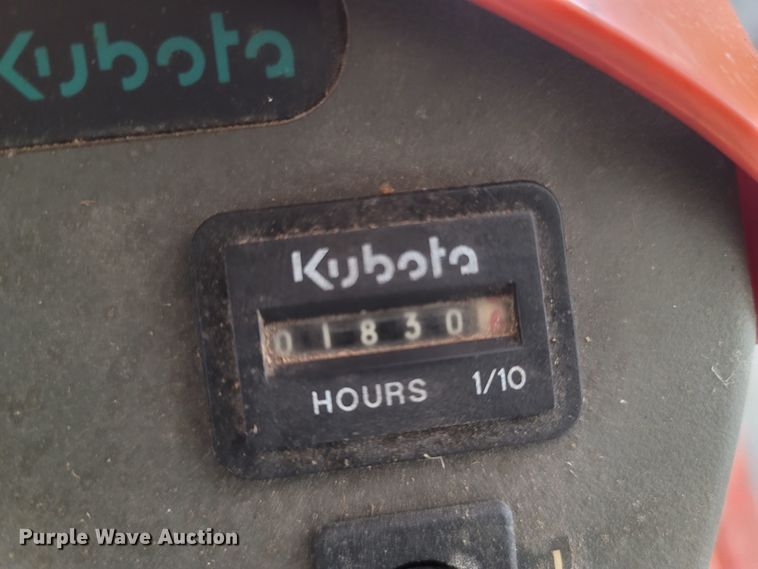 image for item LM9651 Kubota T1760  lawn mower