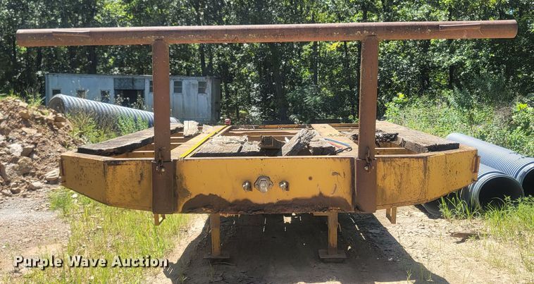 image for item LM9661 1995 Nuttall 255E  drop deck equipment trailer