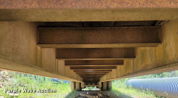 image for item LM9661 1995 Nuttall 255E  drop deck equipment trailer