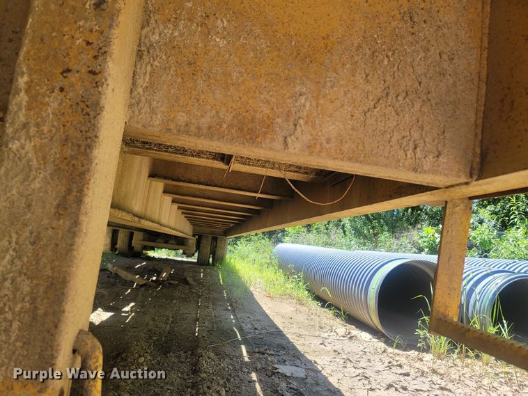 image for item LM9661 1995 Nuttall 255E  drop deck equipment trailer