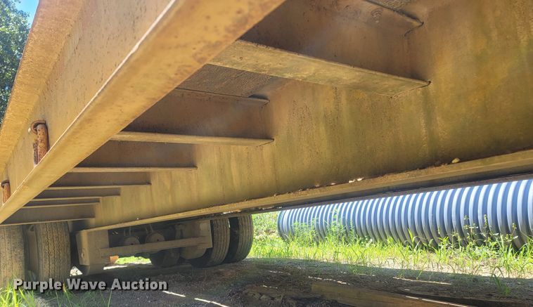 image for item LM9661 1995 Nuttall 255E  drop deck equipment trailer