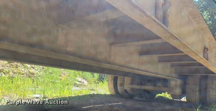 image for item LM9661 1995 Nuttall 255E  drop deck equipment trailer