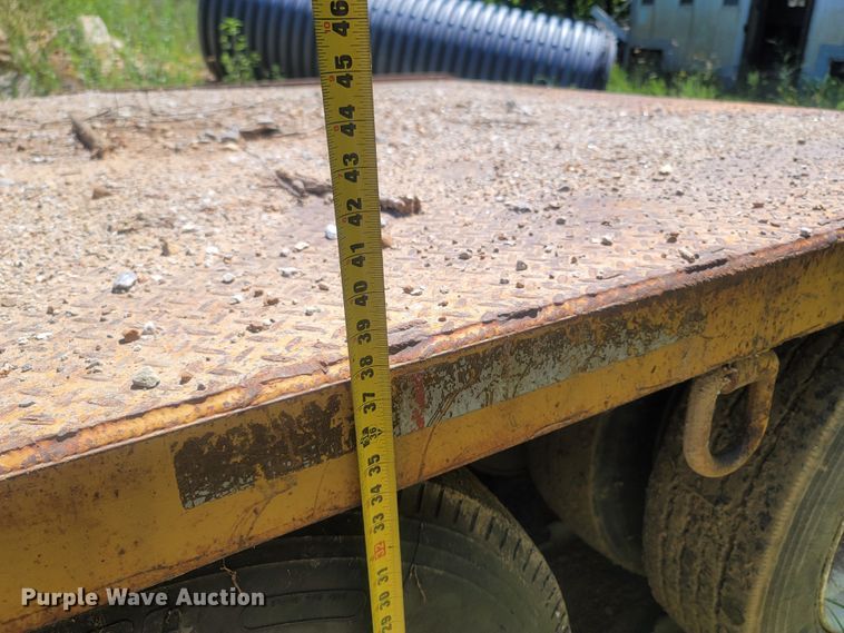 image for item LM9661 1995 Nuttall 255E  drop deck equipment trailer