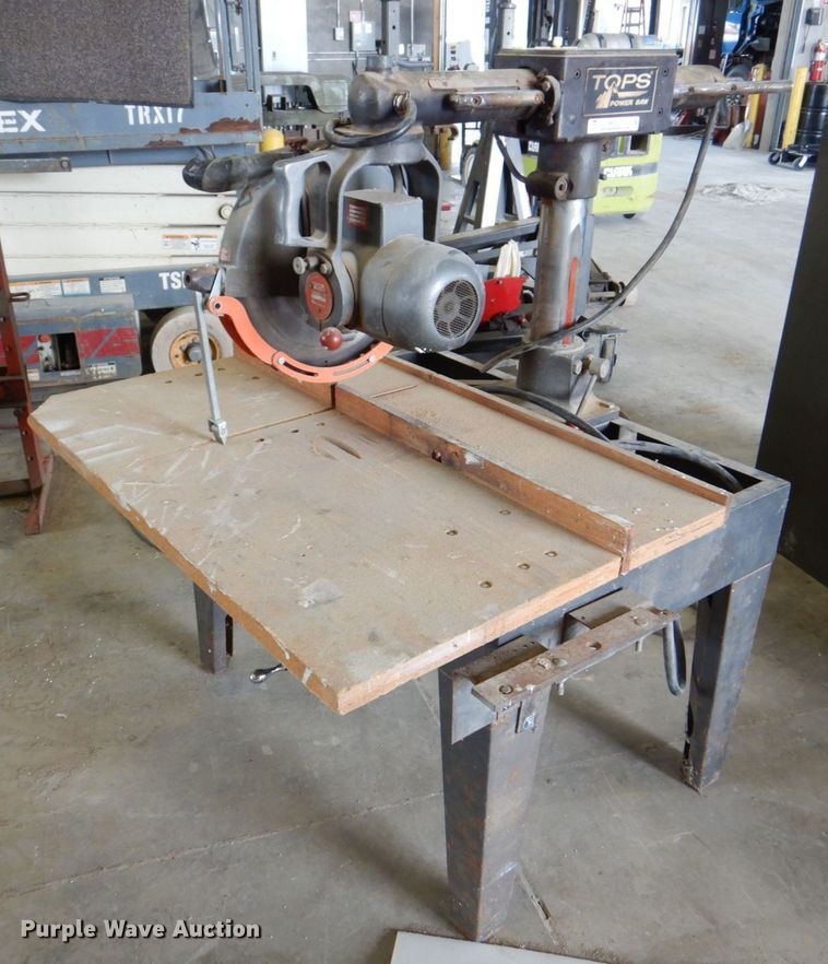 image for item MF9170 Tops 555  radial saw