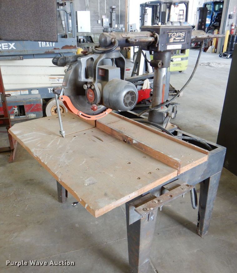 image for item MF9170 Tops 555  radial saw