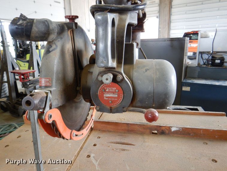 image for item MF9170 Tops 555  radial saw