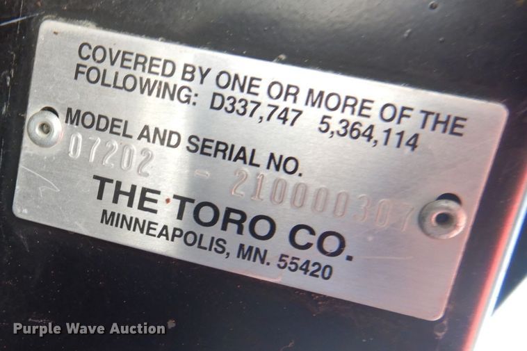 image for item MH9037 Toro Workman 3200  utility vehicle