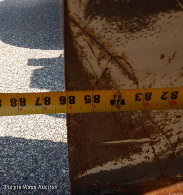 image for item MH9038 2010 Bobcat V-Blade 84  skid steer snow plow