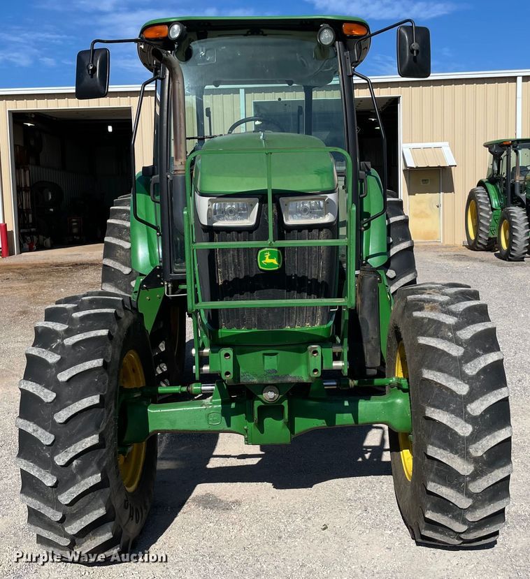 image for item MJ9078 2013 John Deere 6115D  MFWD tractor