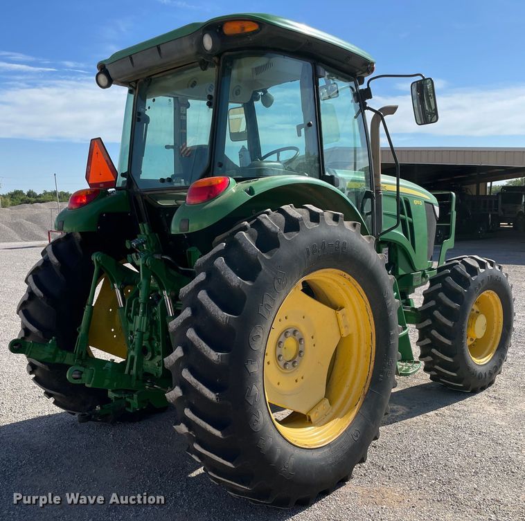 image for item MJ9078 2013 John Deere 6115D  MFWD tractor