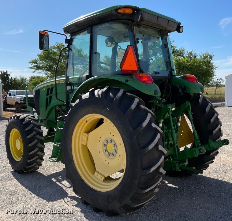 image for item MJ9078 2013 John Deere 6115D  MFWD tractor