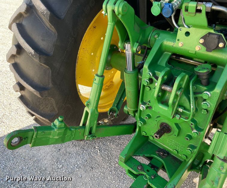 image for item MJ9078 2013 John Deere 6115D  MFWD tractor