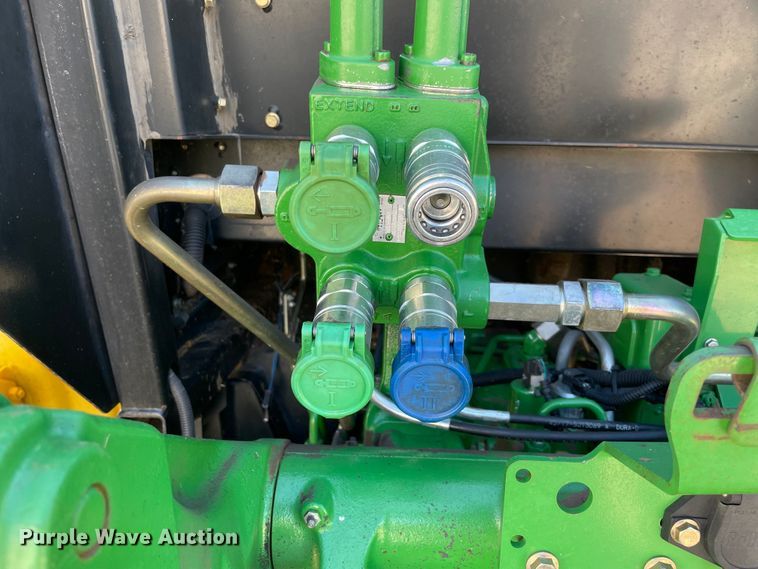 image for item MJ9078 2013 John Deere 6115D  MFWD tractor