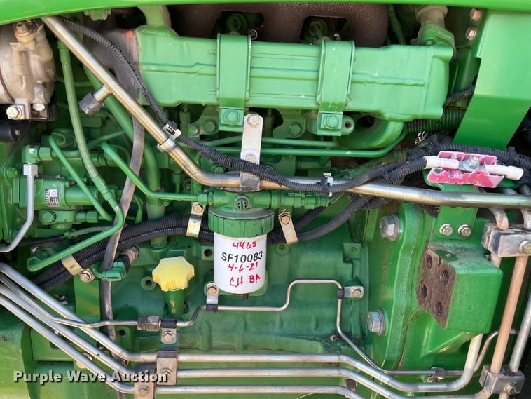 image for item MJ9078 2013 John Deere 6115D  MFWD tractor