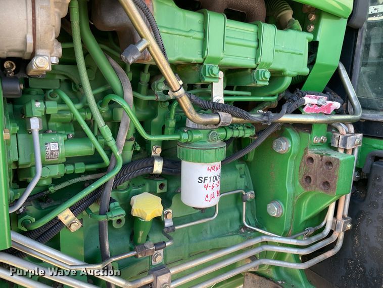 image for item MJ9078 2013 John Deere 6115D  MFWD tractor