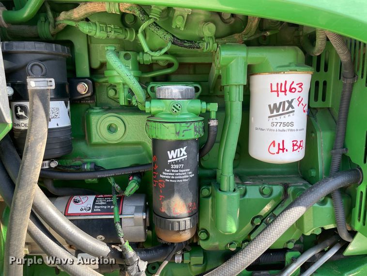 image for item MJ9078 2013 John Deere 6115D  MFWD tractor