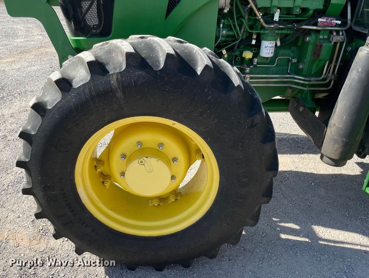 image for item MJ9078 2013 John Deere 6115D  MFWD tractor