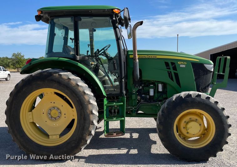 image for item MJ9079 2013 John Deere 6115D  MFWD tractor