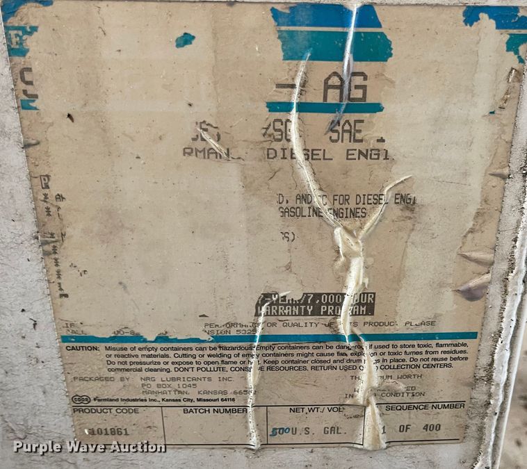 image for item MU9018 Oil tank