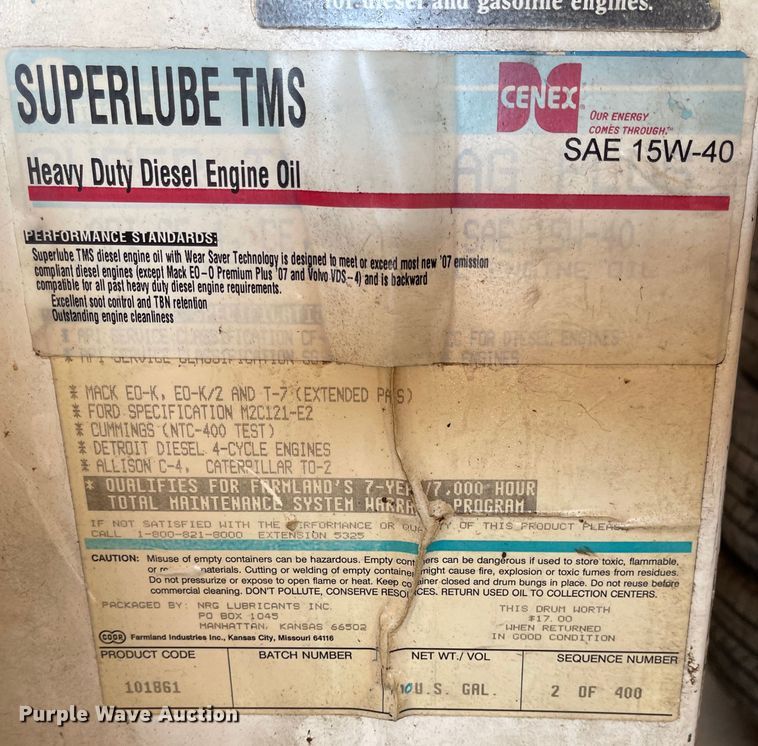 image for item MU9018 Oil tank