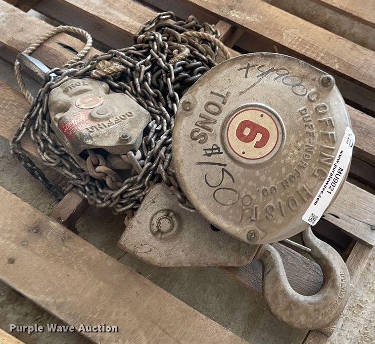 image for item MU9021 Coffing  chain hoist