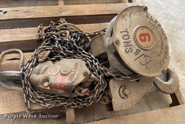 image for item MU9021 Coffing  chain hoist