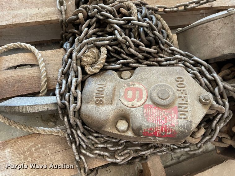 image for item MU9021 Coffing  chain hoist