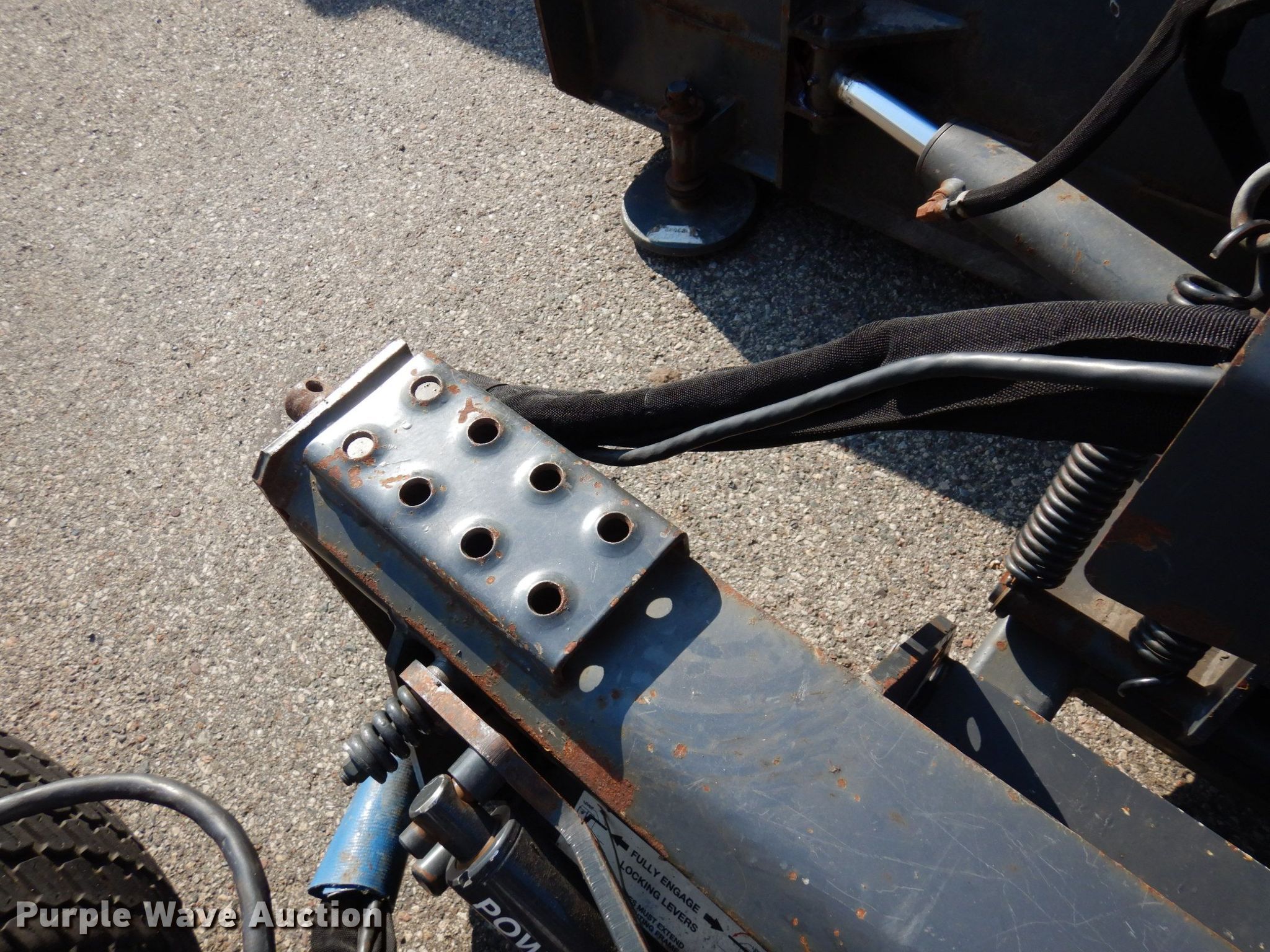 2010 Bobcat VBlade 84 skid steer snow plow in Arden Hills, MN Item