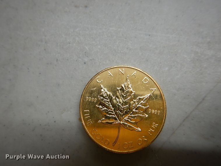 image for item KS9846 (3) 1984 Canadian $50 one ounce fine gold coins