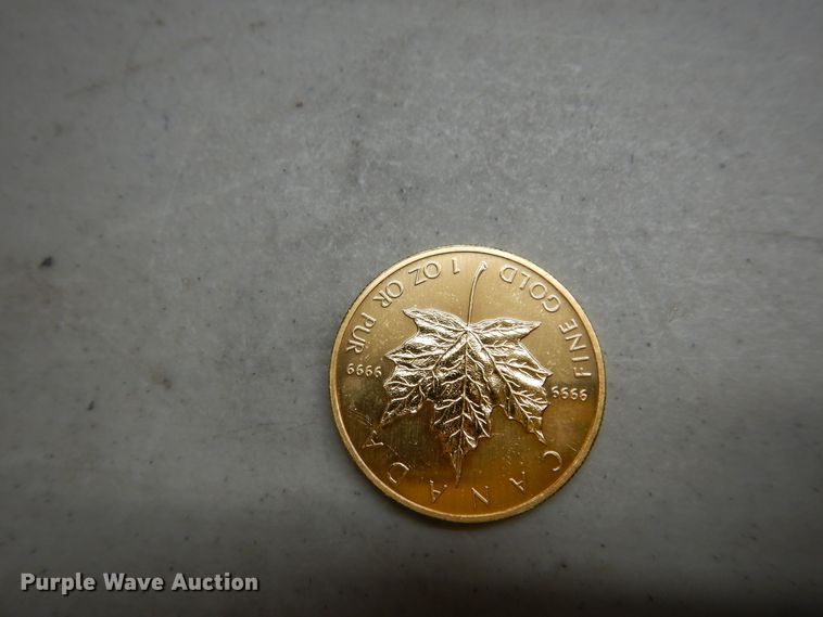 image for item KS9850 (3) Canadian $50 one ounce fine gold coins