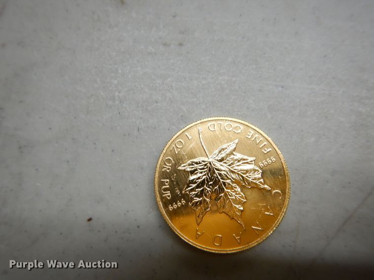 image for item KS9850 (3) Canadian $50 one ounce fine gold coins