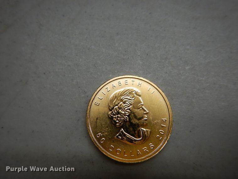 image for item KS9851 (3) Canadian $50 one ounce fine gold coins