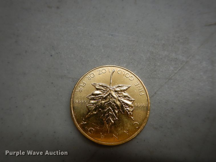 image for item KS9852 (3) 1983 Canadian $50 one ounce fine gold coins