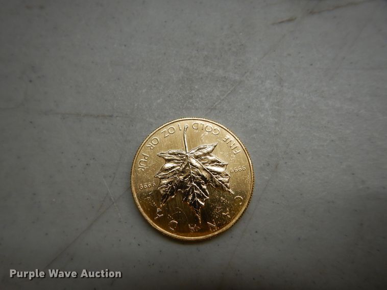 image for item KS9855 (4) 1983 Canadian $50 one ounce fine gold coins