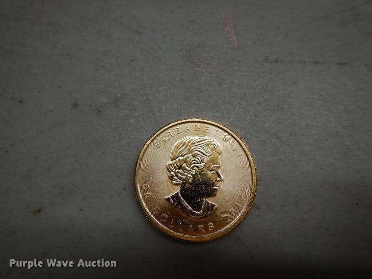 image for item KS9856 (4) 2017 Canadian $50 one ounce fine gold coins