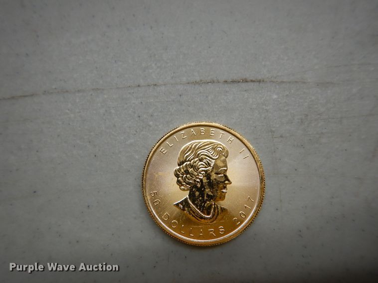 image for item KS9857 (4) 2017 Canadian $50 one ounce fine gold coins