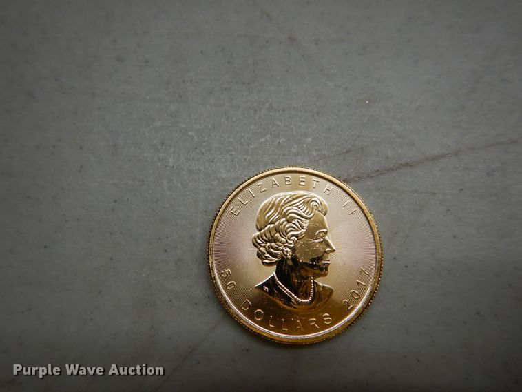 image for item KS9858 (4) 2017 Canadian $50 one ounce fine gold coins